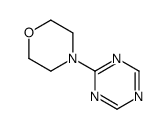 4-(1,3,5-triazin-2-yl)morpholine结构式