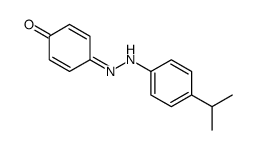 4-[(4-propan-2-ylphenyl)hydrazinylidene]cyclohexa-2,5-dien-1-one Structure