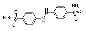 4,4'-(hydrazine-1,2-diyl)dibenzenesulfonamide结构式
