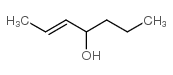 2-hepten-4-ol Structure
