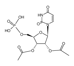 O2',O5'-diacetyl-[5']uridylic acid Structure