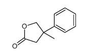 4-methyl-4-phenyloxolan-2-one Structure