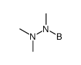 (trimethylhydrazino)dihydroborane Structure