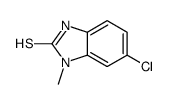 2H-Benzimidazole-2-thione,6-chloro-1,3-dihydro-1-methyl-(9CI) picture