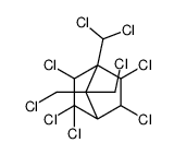 2,2,3,5,6-pentachloro-7,7-bis(chloromethyl)-4-(dichloromethyl)bicyclo[2.2.1]heptane Structure