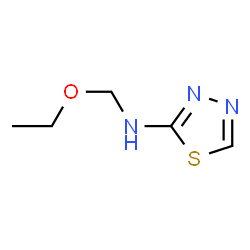 1,3,4-Thiadiazol-2-amine,N-(ethoxymethyl)- structure
