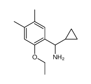 Benzenemethanamine, alpha-cyclopropyl-2-ethoxy-4,5-dimethyl- (9CI)结构式