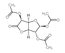 b-D-Glucofuranuronic acid, g-lactone, 1,2,5-triacetate (9CI)结构式