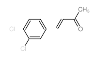 4-(3,4-dichlorophenyl)but-3-en-2-one结构式