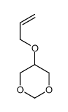 5-prop-2-enoxy-1,3-dioxane Structure