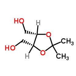 2,3-O-isopropylideneerythritol Structure