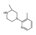 Piperazine, 3-methyl-1-(3-methyl-2-pyridinyl)-, (3R)- (9CI) picture