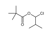 (1-chloro-2-methylpropyl) 2,2-dimethylpropanoate结构式