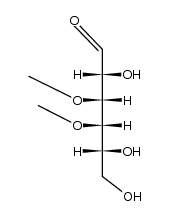 O3,O4-dimethyl-D-galactose结构式