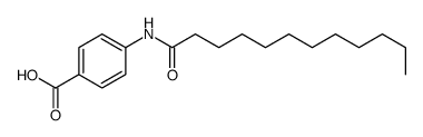 4-(dodecanoylamino)benzoic acid Structure