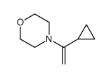 Morpholine,4-(1-cyclopropylethenyl)- structure