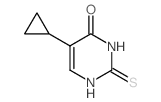 5-Cyclopropyl-2-thioxo-2,3-dihydro-1H-pyrimidin-4-one Structure