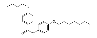 (4-octoxyphenyl) 4-butoxybenzoate结构式