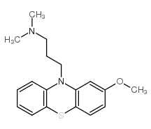 美索丙嗪结构式