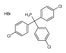 tris(4-chlorophenyl)methylphosphanium,bromide Structure