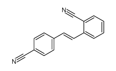 4-(2-cyano-phenylethenyl)benzonitrile Structure