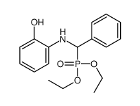 2-[[diethoxyphosphoryl(phenyl)methyl]amino]phenol Structure