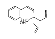 2-[(Z)-3-allyl-3-hydroxyhexa-1,5-dienyl]phenol结构式