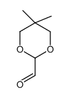 5,5-dimethyl-1,3-dioxane-2-carbaldehyde结构式