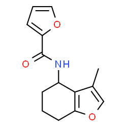 2-Furancarboxamide,N-(4,5,6,7-tetrahydro-3-methyl-4-benzofuranyl)-(9CI) structure