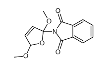 2-(2,5-dimethoxy-2H-furan-5-yl)isoindole-1,3-dione结构式