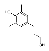 4-(3-hydroxyprop-1-enyl)-2,6-dimethylphenol Structure