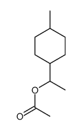 1-(4-Methylcyclohexyl)ethyl acetate Structure