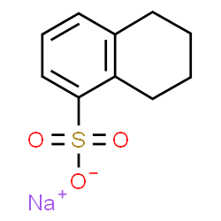 sodium 5,6,7,8-tetrahydronaphthalene-1-sulphonate structure