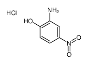Phenol, 2-amino-4-nitro-, hydrochloride结构式