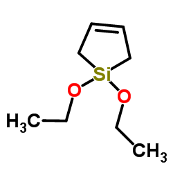 1,1-Diethoxy-2,5-dihydro-1H-silole structure