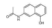 N-(8-hydroxy-[2]naphthyl)-acetamide Structure