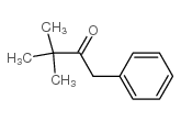 3,3-二甲基-1-苯基-2-丁酮结构式