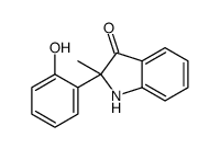 2-(2-hydroxyphenyl)-2-methyl-1H-indol-3-one Structure