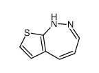 1H-thieno[2,3-c]diazepine结构式