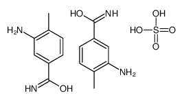 bis(3-amino-4-methylbenzamide) sulphate结构式