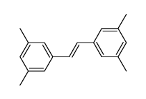 1,2-bis(3,5-dimethylphenyl)ethene结构式