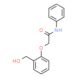 2-[2-(Hydroxymethyl)phenoxy]-N-phenylacetamide structure