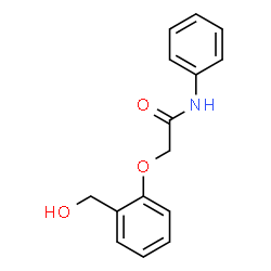 2-[2-(Hydroxymethyl)phenoxy]-N-phenylacetamide Structure