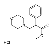 methyl 3-morpholin-4-yl-2-phenylpropanoate,hydrochloride结构式