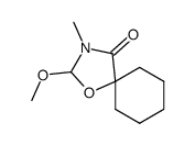 2-methoxy-3-methyl-1-oxa-3-azaspiro[4.5]decan-4-one Structure