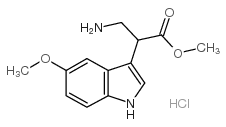 ALPHA-(AMINOMETHYL)-5-METHOXY-1H-INDOLE-3-ACETIC ACID METHYL ESTER HYDROCHLORIDE picture