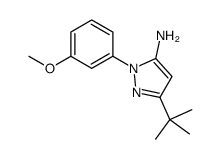 3-(tert-Butyl)-1-(3-methoxyphenyl)-1H-pyrazol-5-amine picture