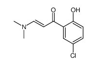 (E)-1-(5-chloro-2-hydroxyphenyl)-3-(dimethylamino)prop-2-en-1-one Structure
