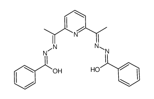 1,1'-(2,6-Pyridinediyl)bis(ethanone benzoylhydrazone) Structure