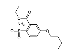 5-Butoxy-2-sulfamoylbenzoic acid isopropyl ester picture